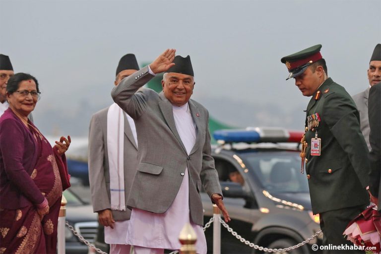 राष्ट्रपति पौडेल अजरबैजान प्रस्थान (तस्वीरहरू)