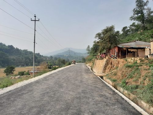 ३१ वर्षपछि बागीश्वरी सडक कालोपत्र