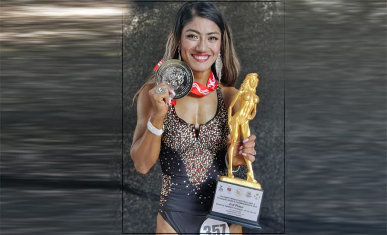 विश्व बडीबिल्डिङमा नेपालकी सनमलाई रजत