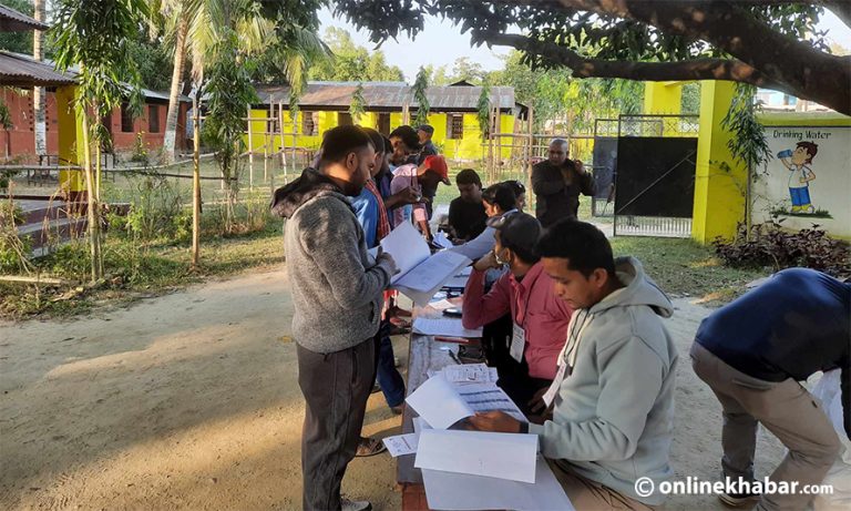 सप्तरीमा उपनिर्वाचनको तयारी पूरा