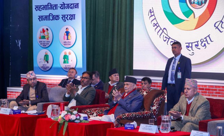 सामाजिक सुरक्षा कोषको दायरा विस्तार गर्ने प्रधानमन्त्रीको घोषणा