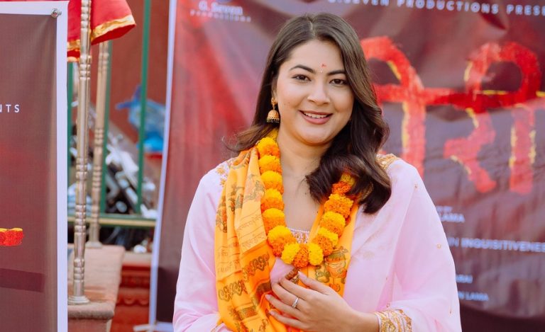 बक्स अफिस ‘ह्याट्रिक’पछि ‘डोरी’ छायांकनमा अञ्जना बराइली