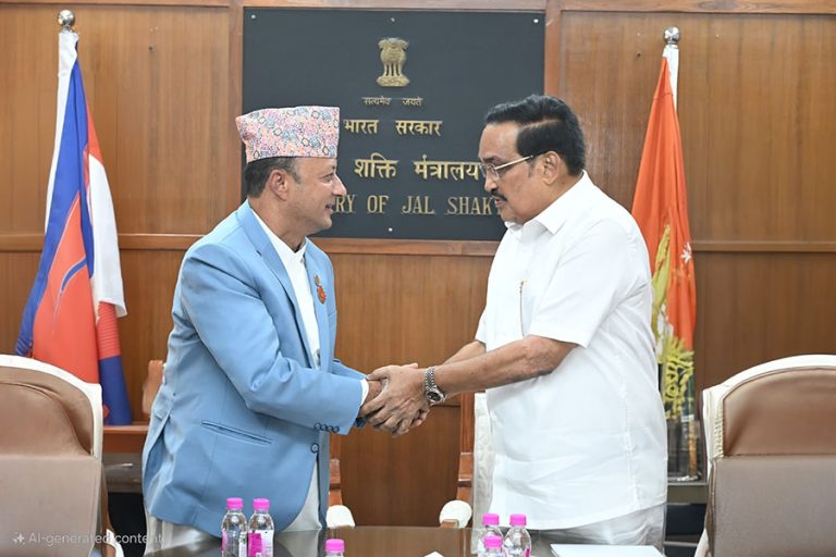 ऊर्जामन्त्री खड्का र भारतीय समकक्षी पाटिलबीच भेट, पञ्चेश्वरबारे छलफल