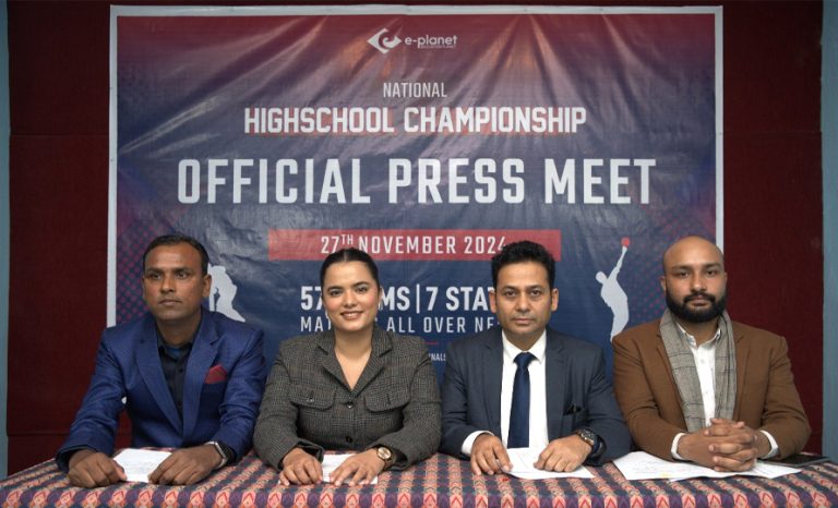 युवा क्रिकेटर प्रोत्साहन गर्न देशभर क्रिकेट हुँदै