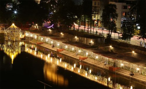 भक्तपुरको कमल पोखरीदेखि गोदावरीसम्मका छठ घाट झकिझकाउ