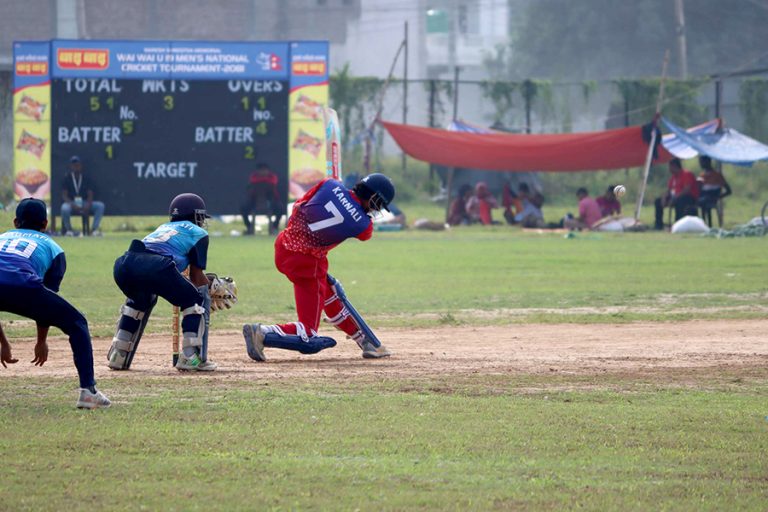 नरेश श्रेष्ठ मेमोरियल यु-१९ राष्ट्रिय क्रिकेट : लुम्बिनीमाथि मधेशको रोमाञ्चक जित