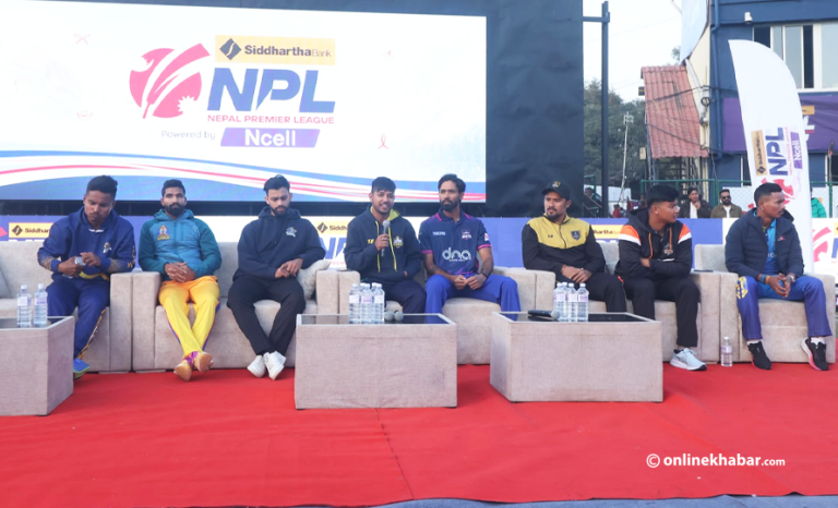 एनपीएल क्रिकेट २०२५ का लागि मिनी अक्सन हुने