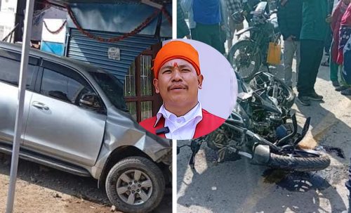 झाँक्री प्रकाश भुजेलको लाइसेन्स भेटियो