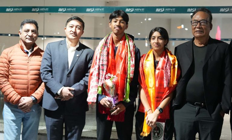 फाल्डो जुनियर गल्फ विजेता सदभावलाई स्वागत