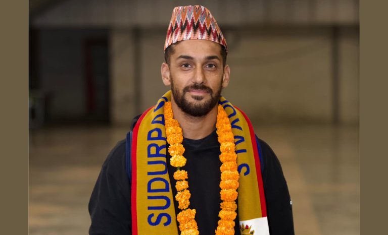 सुदूरपश्चिमका विदेशी खेलाडी सेफ अली जैब नेपाल आइपुगे
