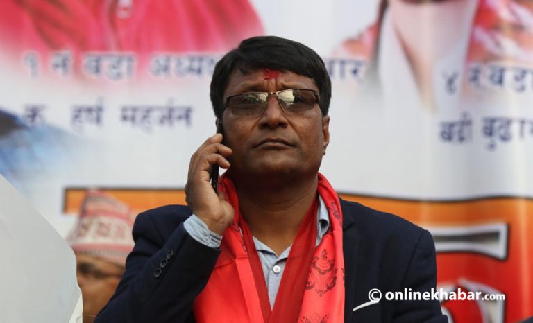 कीर्तिपुरमा प्रचण्डलाई तेस्रो बनाएका सुरेन्द्र बने माओवादी उम्मेदवारसँग तेस्रो