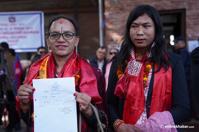 कीर्तिपुरको मेयरमा जसपा नेपालबाट तेस्रोलिंगी महिला उम्मेदवार