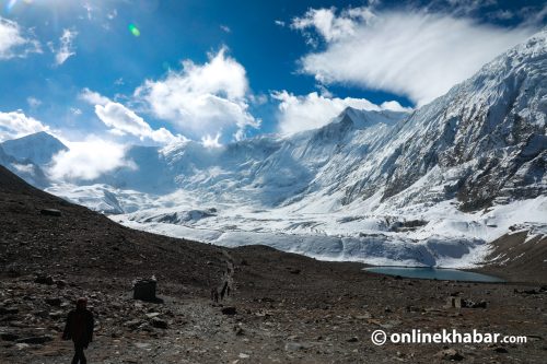 जम्न थाले मनाङका नदी र ताल