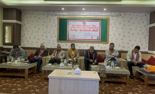 धुलिखेलमा विपद जोखिम न्यूनीकरण तथा विपद व्यवस्थापन कार्यशाला सुरु