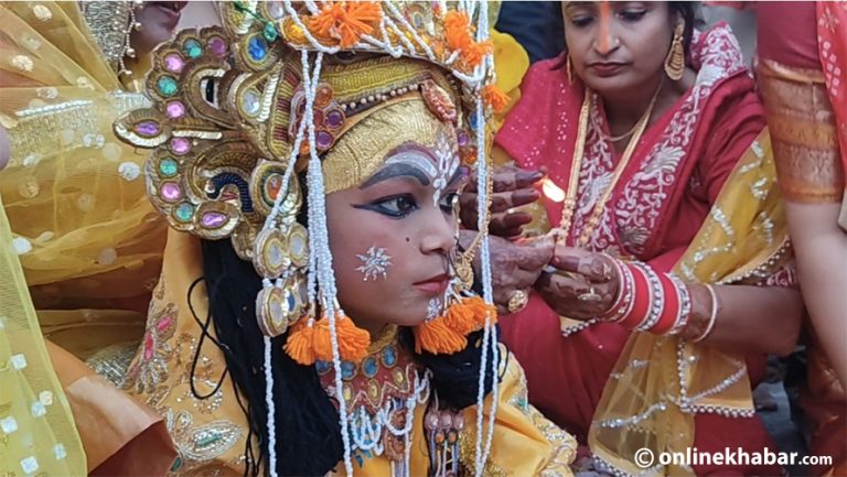 जनकपुरमा सम्पन्न भयो जानकीको मटकोर (तस्वीरहरू)