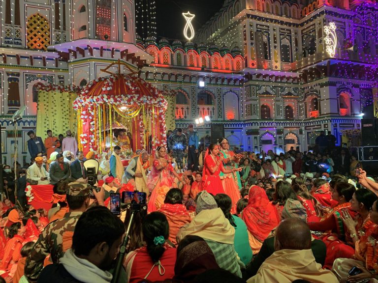 राम-सीताको विवाह सम्पन्न, आज जन्तीलाई ५६ व्यञ्जन खुवाइने
