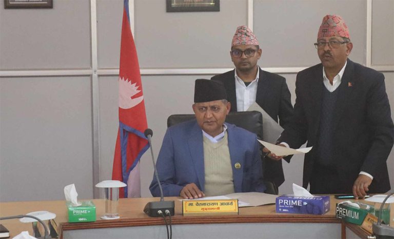 लुम्बिनीको पाँचौं अधिवेशन बोलाउने प्रदेश प्रमुख समक्ष सिफारिस गर्ने निर्णय