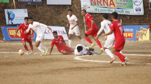 इलाम गोल्डकप : आर्मीलाई स्तब्ध पार्दै चर्च ब्वाइज सेमिफाइनलमा प्रवेश