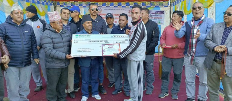 मनकामना–गोरखकाली मन्दिर म्याराथन दौडको उपाधि सेनाका रावललाई