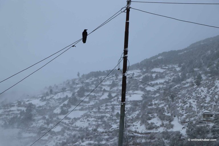 बढ्न थाल्यो जाडो, हुम्लाको तापक्रम माइनसमा झर्‍यो