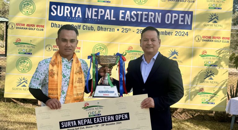 सूर्य नेपाल इस्टर्न ओपनको उपाधि निरजलाई