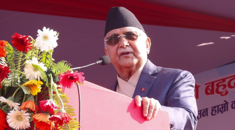 मधेशका नेताले संविधानको धारा-धारामा राजनीति गरेर जनता अल्मल्याए : प्रधानमन्त्री