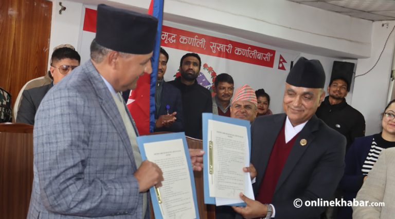 कर्णाली र लुम्बिनी प्रदेशबीच १९ बुँदे साझा प्रतिबद्धता