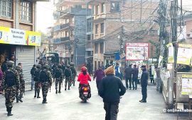 काठमाडौंमा निर्वाचन सुरक्षा : सेना-प्रहरीको गस्तीदेखि ‘सरप्राइज चेकिङ’सम्म