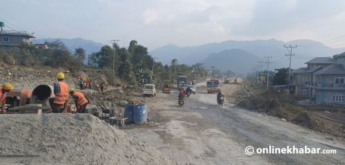 मुग्लिन–पोखरा पश्चिम खण्ड : टिठलाग्दो काम, उराठलाग्दो यात्रा (तस्वीरहरू)