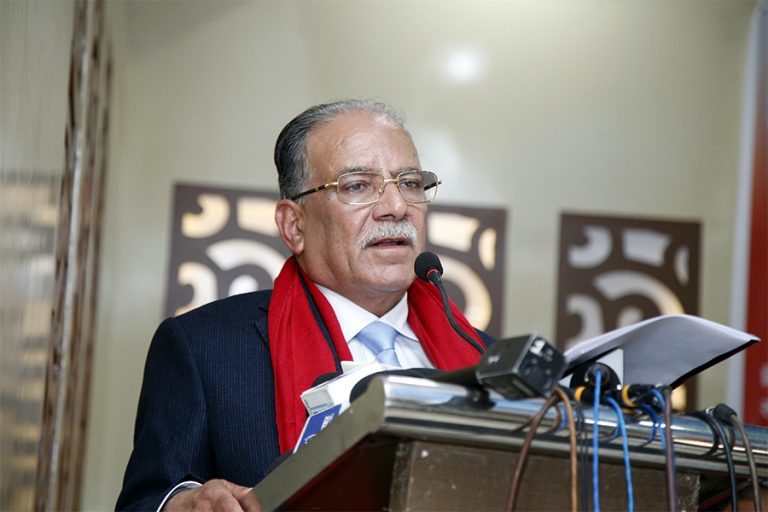 प्रधानमन्त्री हुँदा भन्दा अहिले गोरखाको विकासमा समय दिन पाएको छु : प्रचण्ड