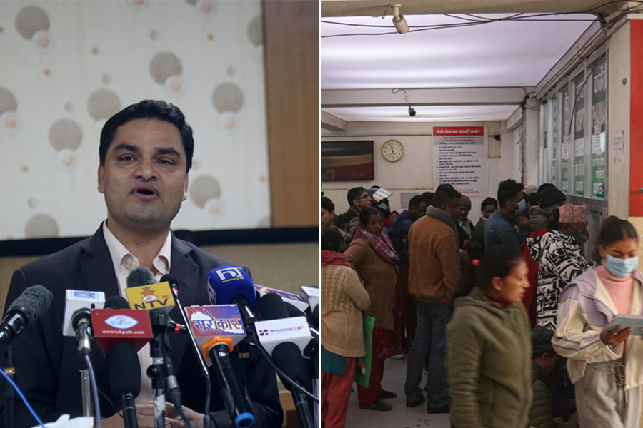स्वास्थ्यमन्त्रीको अपरिपक्व बाचा, बिरामीको सास्ती ज्यूँका त्यूँ