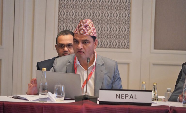 नेपाल पाठेघरको मुखको क्यान्सर नियन्त्रणका लागि प्रतिबद्धः स्वास्थ्यमन्त्री पौडेल