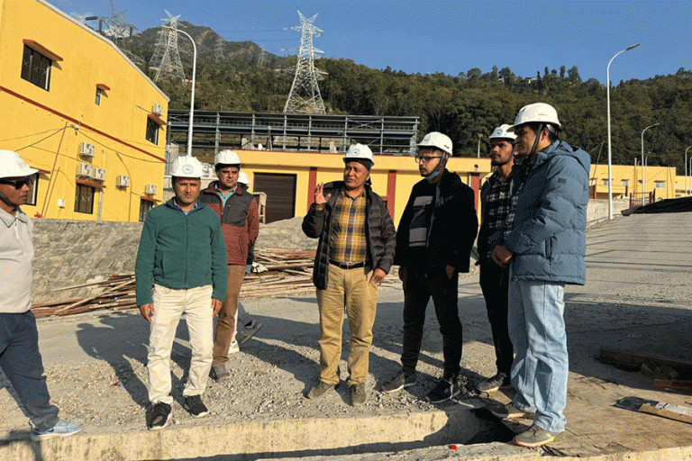 ४०० केभी बाह्रबिसे सबस्टेसन निर्माण प्रगति ७० प्रतिशत