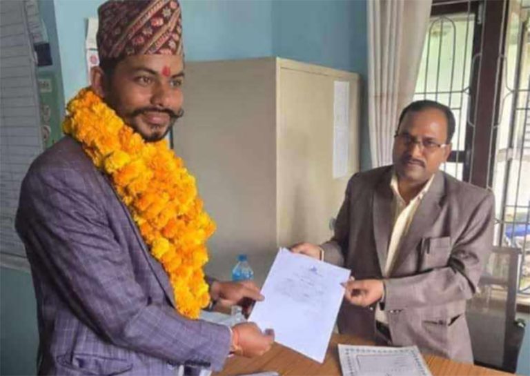 बेलका-९को वडाध्यक्षमा माओवादीका घिमिरे निर्वाचित