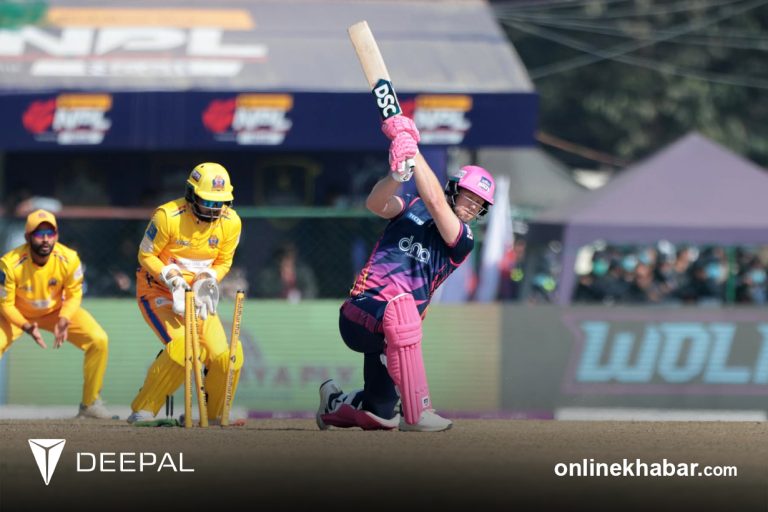 कमजोर ब्याटिङले जनकपुरको अपराजित यात्रामा ब्रेक