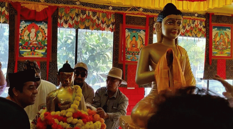 मेलबर्नमा ५२ केजीको बुद्ध मूर्ति प्रतिस्थापन