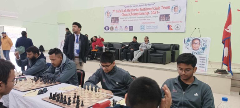 ललितपुर महानगरपालिका टिमको एकल चेस अग्रता