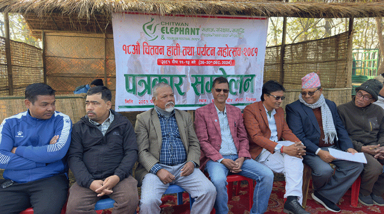 सौराहामा ११ पुसदेखि हात्ती तथा पर्यटन महोत्सव