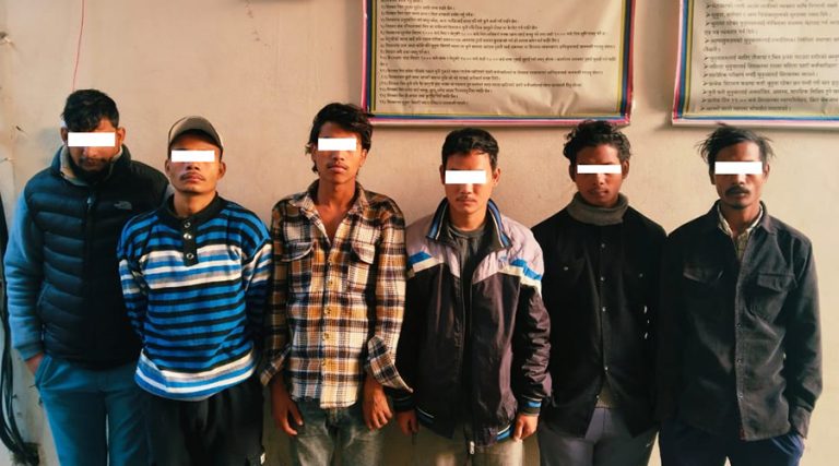 कैलालीमा १२ ग्राम खैरो हेरोइनसहित ७ जना पक्राउ
