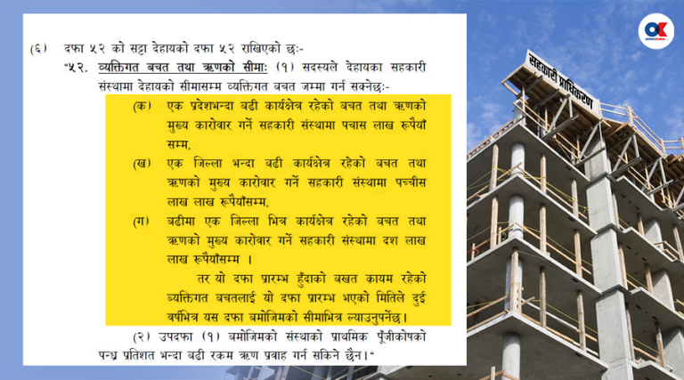 सहकारी नियामक बन्ने निश्चित, बचत फिर्ता अनिश्चित