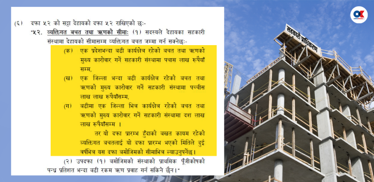 विकृति संस्थागत गर्दै सहकारी अध्यादेश, देशभरि शाखा खोल्न छुट