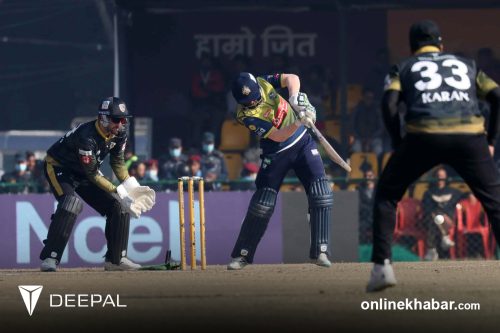 विराटनगरले काठमान्डुलाई दियो ११८ रनको लक्ष्य