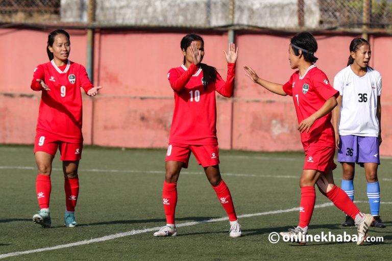 महिला लिगमा बागमतीविरूद्ध आर्मीको सहज जित