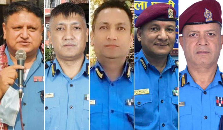 ५ एसएसपीको सरुवा : ललितपुर प्रमुखमा अधिकारी, एअरपोर्टमा राठौर