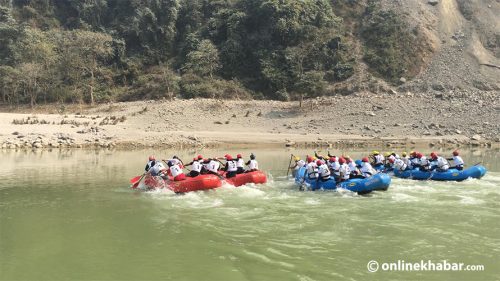मनकामना र देवघाट जोड्ने गरी अल्ट्रा र्‍याफ्टिङ म्याराथन आजदेखि सुरु