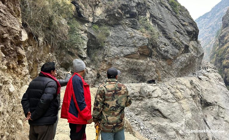 चीन जोड्ने बेनीघाट–लार्के सडक : पाङसिङसम्म पुग्यो मोटरबाटो