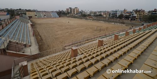 बाढी पसेको ४ महिनापछि च्यासल खेल मैदानको सरसफाइ (तस्वीरहरू)