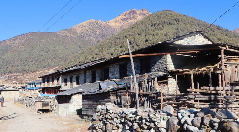 बढ्यो चिसो, पर्यटक पुग्न छाडेपछि सुनसान बन्न थाल्यो ढोरपाटन