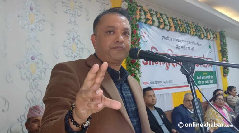 सरकारको कामको गति मिलेको छैन : गगन थापा