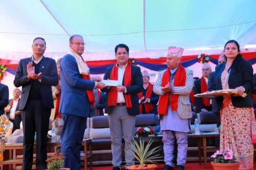 आयल निगमका सर्वोत्कृष्ट कर्मचारी सम्मान गोइतलाई